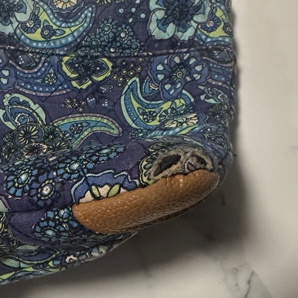 Stone Mountain Accessories Blue and Tan Crossbody Bag - Picture 3 of 6